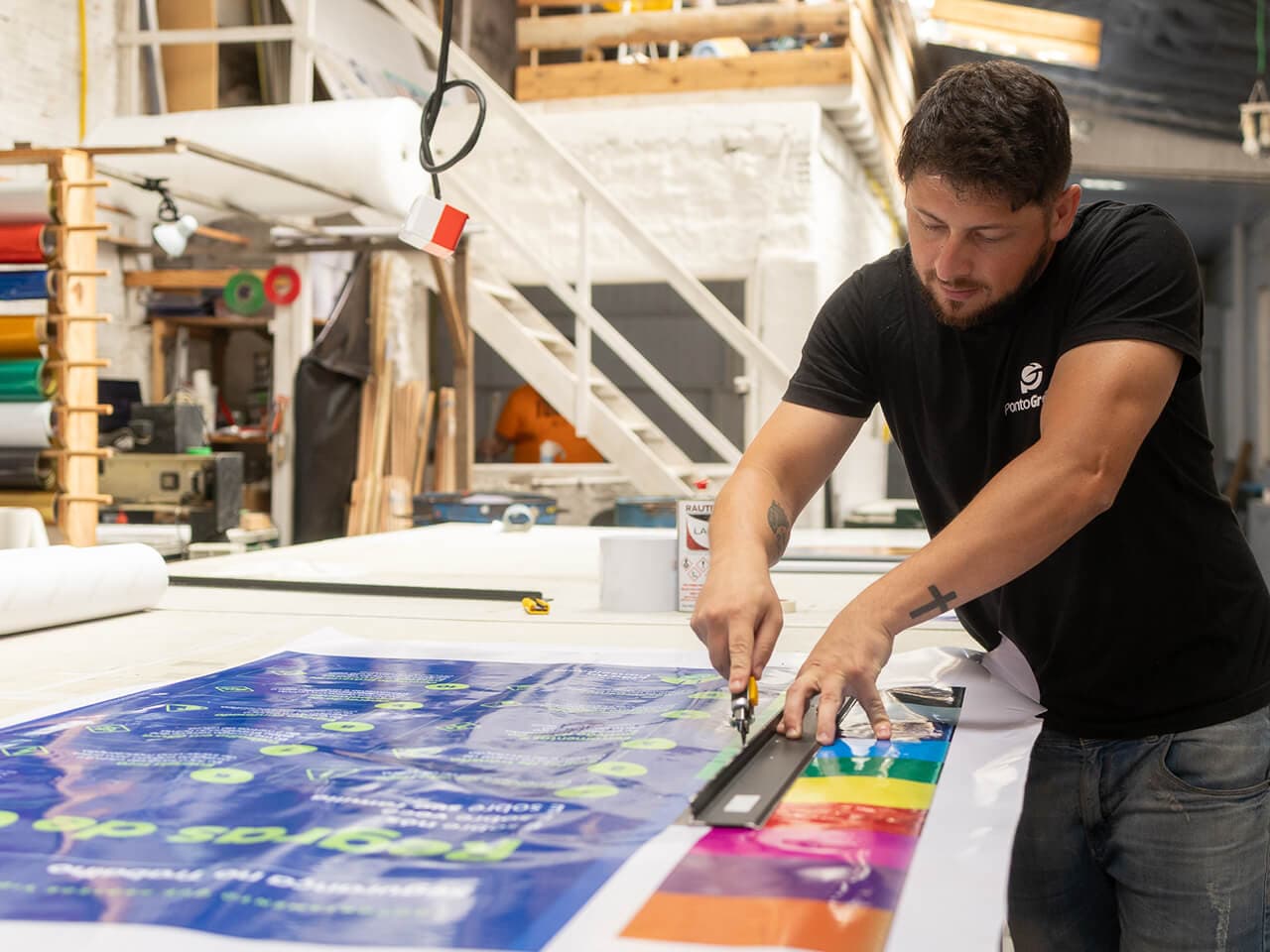 Impressão digital de alta qualidade e grande formato